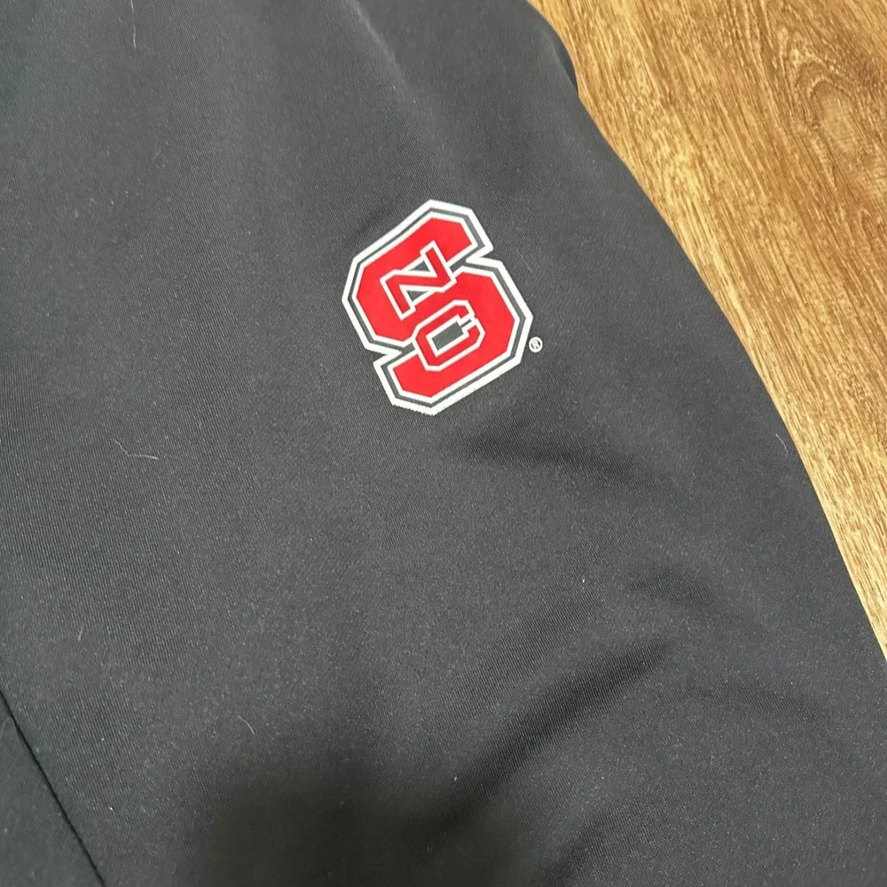 Adidas x NC State | Men's Wolfpack Black Climalite Training Pants, Size L